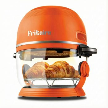 Fritaire myrkytön ja itsepuhdistuva Airfryer - oranssi