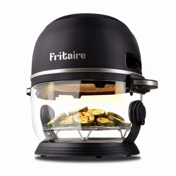 Fritaire myrkytön ja itsepuhdistuva Airfryer - musta