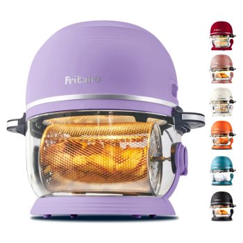 Fritaire Airfryer Laventeli 4,8 L lasikulholla varustettuna