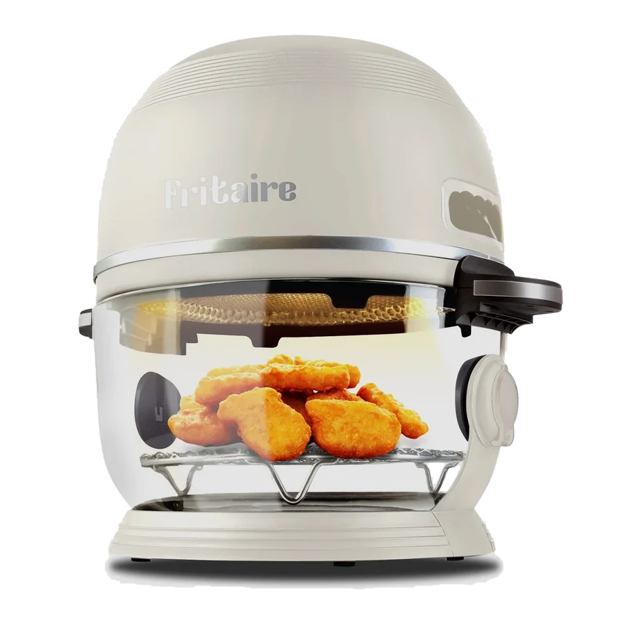 Fritaire-ilmakeittimen valkoinen malli